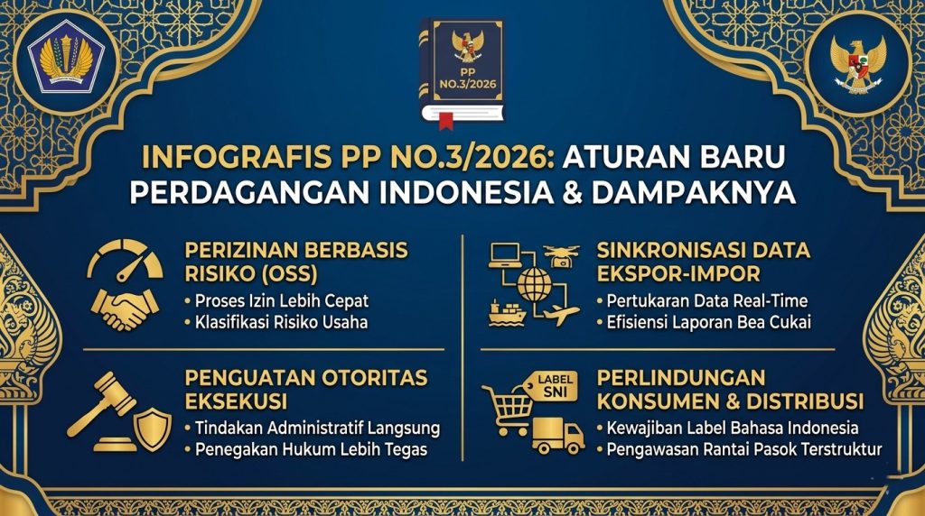 PP No.3/2026 Aturan Baru Perdagangan Indonesia