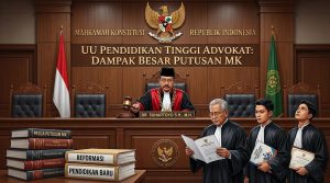 UU Pendidikan Tinggi Advokat dan analisis putusan MK Maret 2026