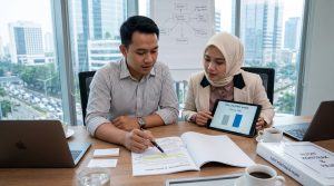 Ilustrasi analisis dampak PPN 12 persen terhadap klausul harga dalam kontrak bisnis B2B oleh pengacara korporasi