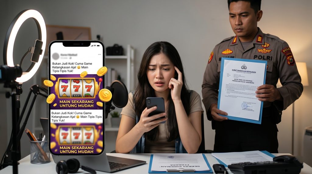 Jerat Hukum Influencer Promosi Judi Online Terselubung