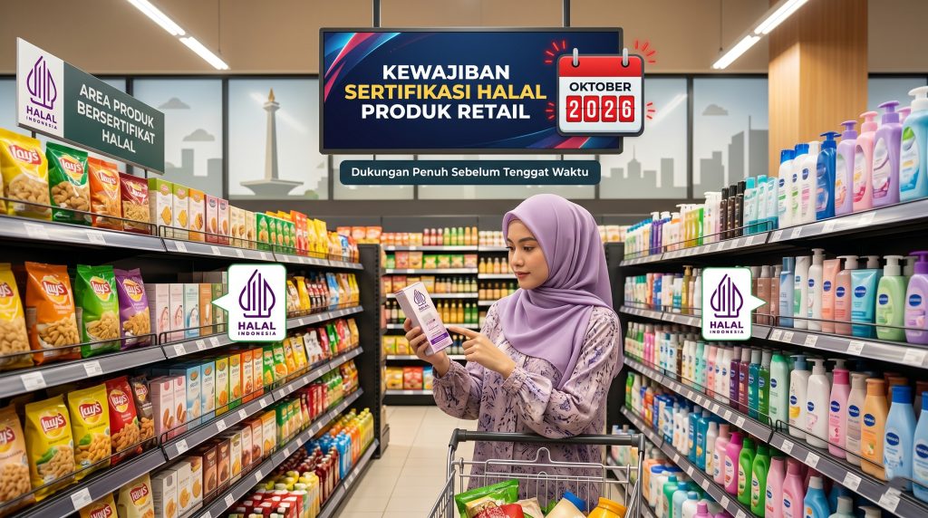 Kewajiban Sertifikasi Halal Produk Retail Oktober 2026