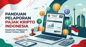 Infografis Aturan Pajak Kripto Indonesia Terbaru 2026 dan Kepatuhan Pelaporan di Indonesia