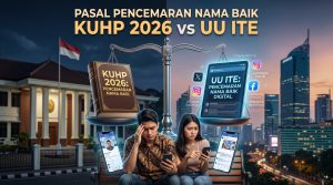Perbandingan hukum Pasal Pencemaran Nama Baik KUHP 2026 vs UU ITE Lama