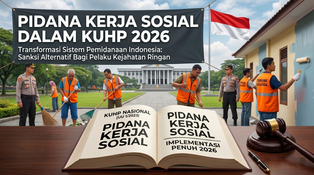 Pidana Kerja Sosial dalam KUHP 2026