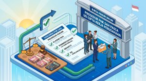 Ilustrasi mengenai tahapan prosedur PHK sah pasca UU Cipta Kerja perusahaan 2026 yang sesuai dengan PP 35/2021