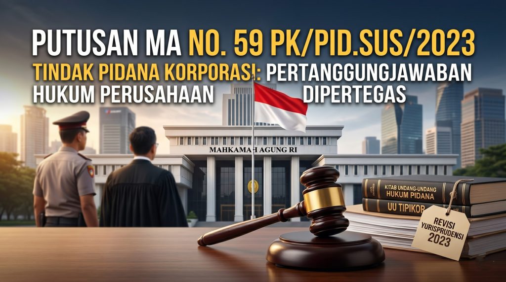 Putusan MA 2026 tentang Tindak Pidana Korporasi