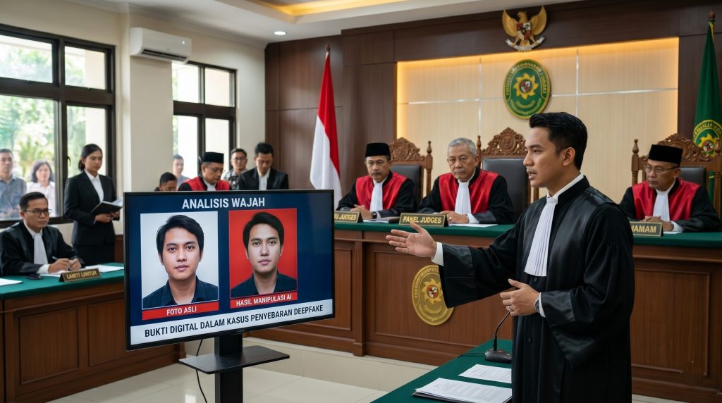 Aspek Hukum Deepfake AI berdasarkan UU ITE