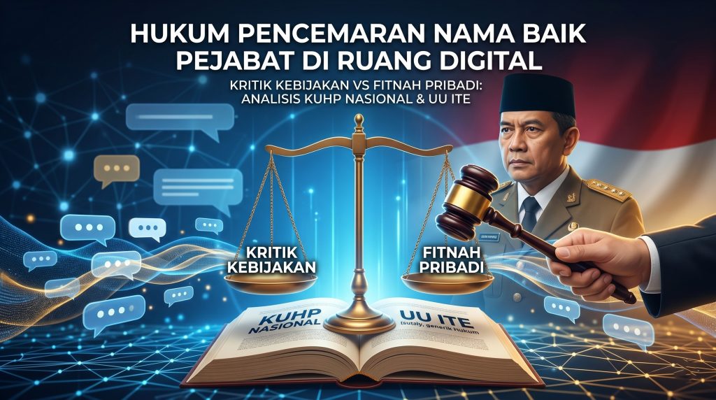 Hukum Pencemaran Nama Baik Pejabat di Ruang Digital