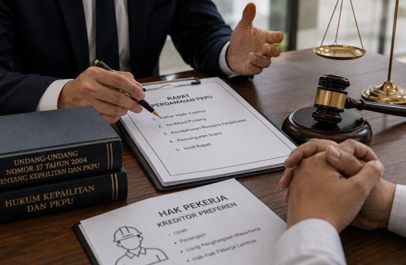 Kreditor Preferen Tak Selalu Punya Kursi Jelas di Rapat Perdamaian PKPU