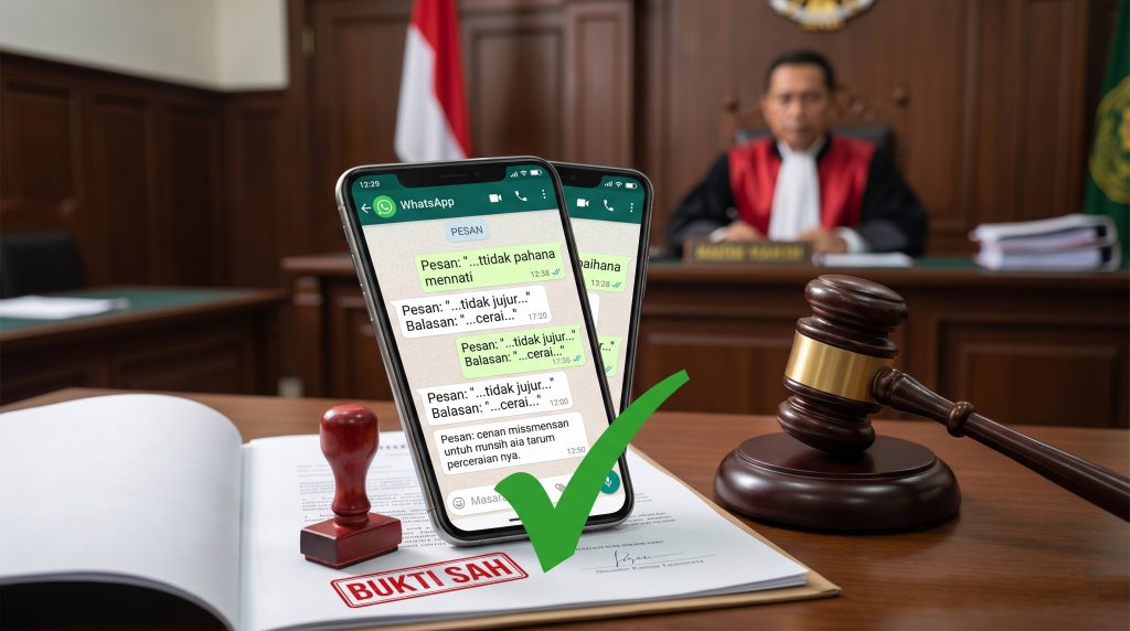 Legalitas Bukti Chat WhatsApp di Sidang Perceraian