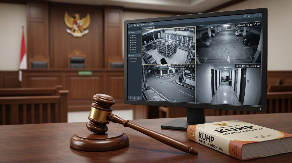 Legalitas Bukti Rekaman CCTV di Kasus Pidana KUHP