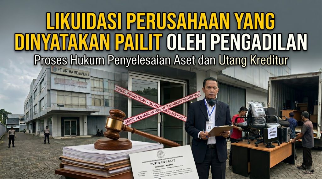 Likuidasi Perusahaan yang Dinyatakan Pailit oleh Pengadilan
