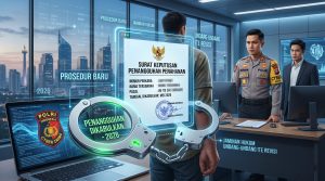 Ilustrasi Mekanisme Penangguhan Penahanan dalam Kasus ITE Terbaru 2026 sesuai prosedur KUHAP dan UU ITE Revisi Kedua