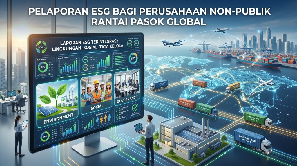 Pelaporan ESG bagi Perusahaan Non-Publik Rantai Pasok Global
