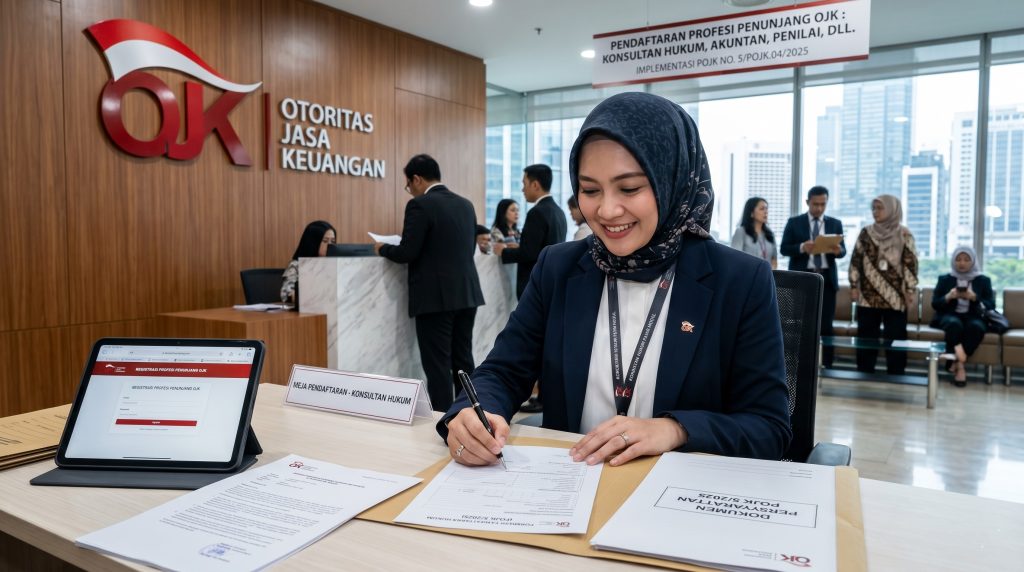Pendaftaran Konsultan Hukum Profesi Penunjang OJK