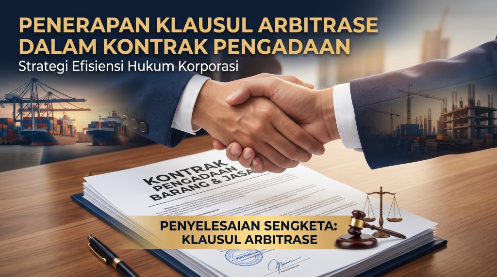 Penerapan Klausul Arbitrase di Kontrak Pengadaan Barang Jasa