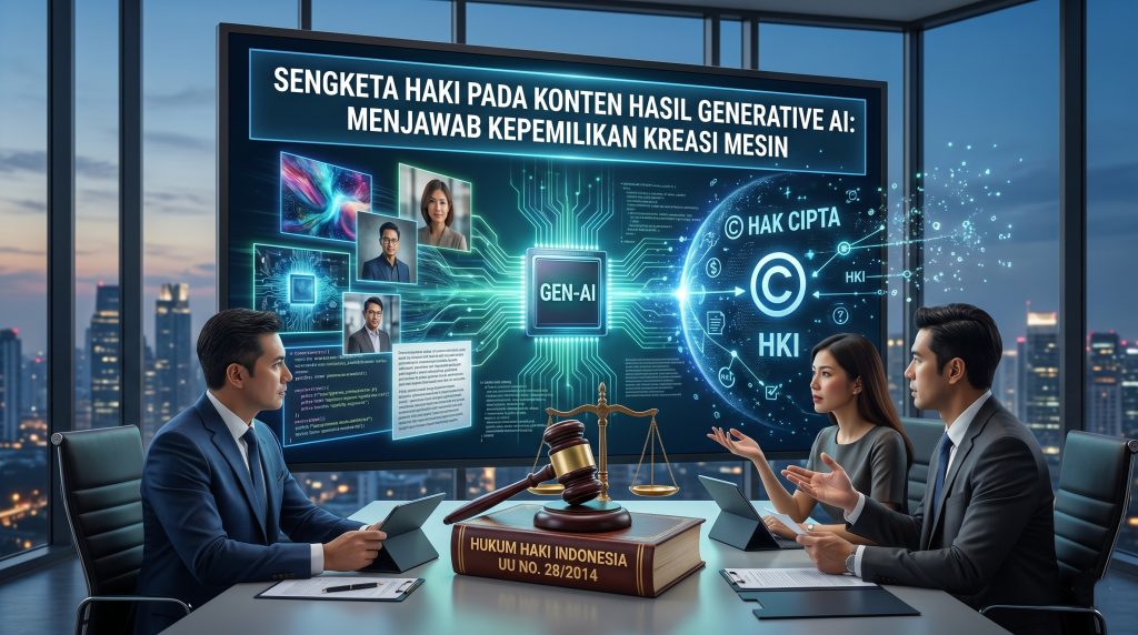 Sengketa HAKI pada Konten Hasil Generative AI