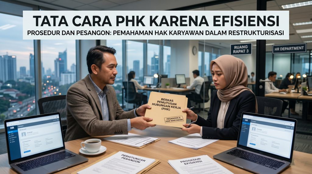 Tata Cara PHK Karena Efisiensi, Prosedur dan Pesangon