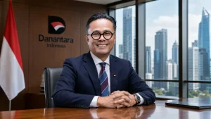 Dony Oskaria COO Danantara Indonesia di ruang kerja