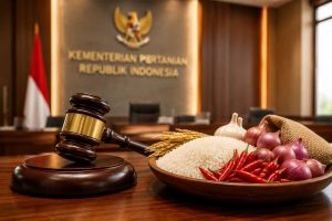 Ilustrasi legalitas hukum intervensi harga pangan nasional oleh tim pengendalian inflasi di Indonesia