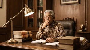 Potret Adnan Buyung Nasution, tokoh advokat dan pejuang reformasi hukum Indonesia