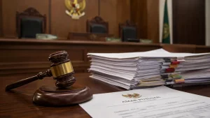 Ilustrasi akibat hukum banding putusan bebas korupsi di ruang sidang pengadilan Indonesia