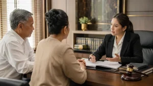 Konsultasi hukum keluarga membahas waris anak nikah siri di kantor pengacara