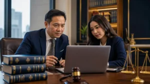 Ahli hukum meninjau legalitas karya cipta AI di kantor hukum modern Indonesia