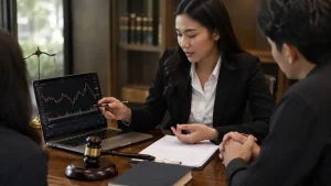 Praktisi hukum menganalisis kasus perlindungan hukum investor kripto di kantor hukum Indonesia