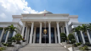 Gedung Mahkamah Agung, lokasi pengajuan judicial review Perpres di Indonesia