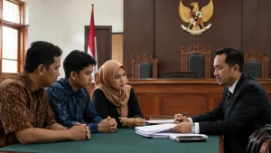 Keluarga berkonsultasi dengan advokat sebelum mengajukan pembatalan nikah Pengadilan Agama
