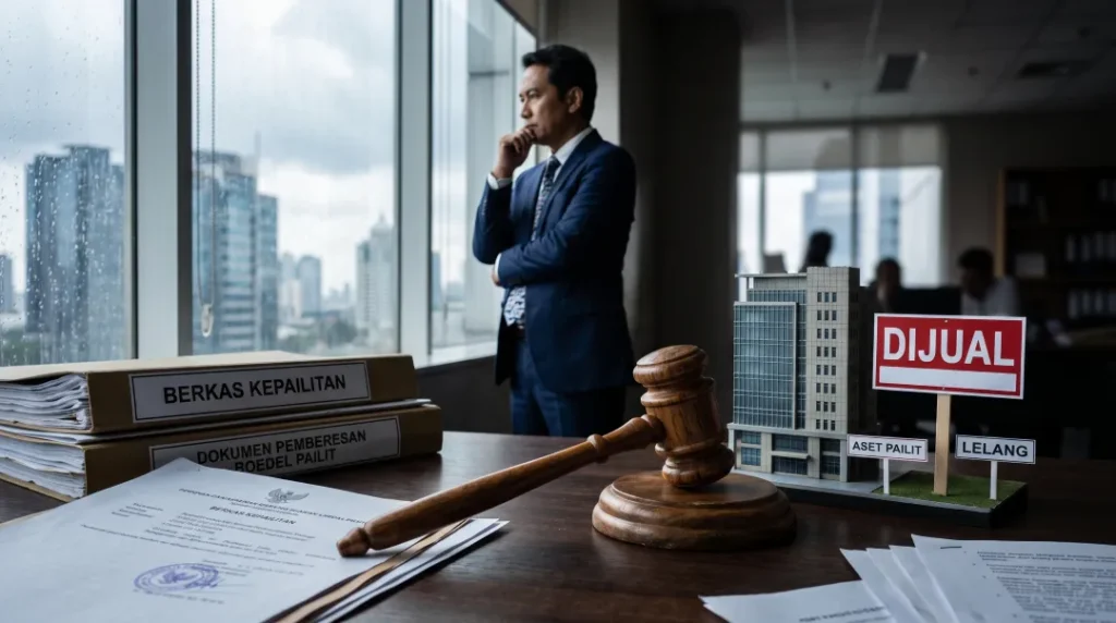 Aset Pailit Tidak Laku di lelang: Harus Turunkan Harga atau Selamatkan Nilainya?