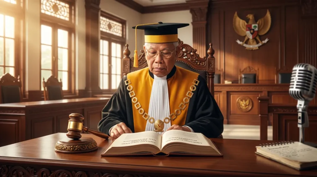 Prof. Dr. H. Bagir Manan dan Peradilan Satu Atap