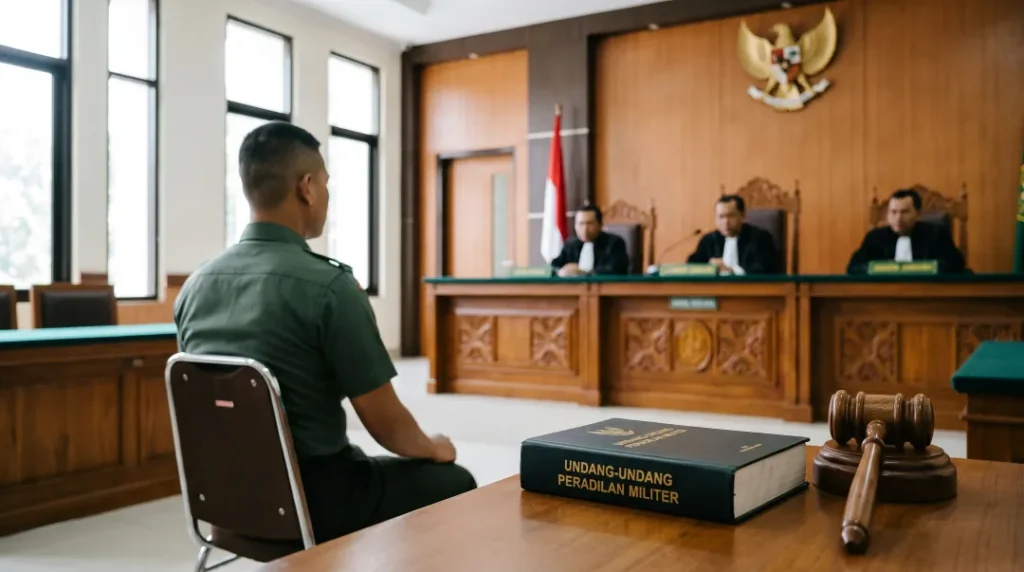 Prajurit TNI Diadili di Mana?